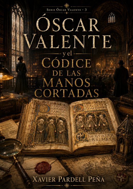 Portada de El códice de las manos cortadas