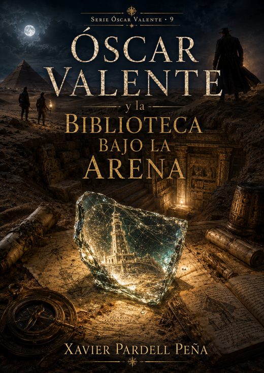 Portada de La biblioteca bajo la arena